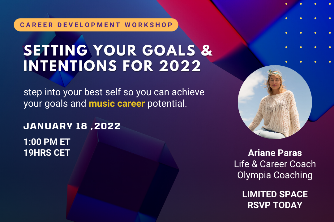 Career Development Workshop with Olympia Coaching : Setting your goals & intentions for 2022
